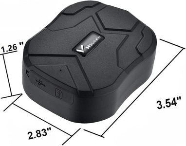 Winnes GPS Car Tracker – 10000mAh Rechargeable Battery