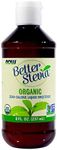 NOW FOODS ORGANIC BETTER STEVIA, 8 OUNCE, 2-PACK