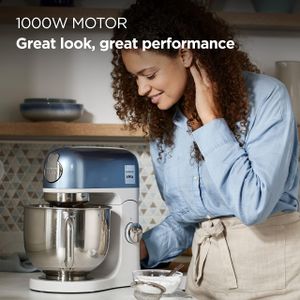 Kenwood kMix Stand Mixer – Blue, Powerful Kitchen Mixer