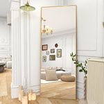 BEAUTYPEAK Full Length Mirror 64"x2