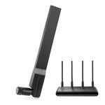 Maswell 5G 4G LTE Antenna SMA-Male Indoor, 600-6000MHz 2dBi Not for Speed Competition (SMA-Male)