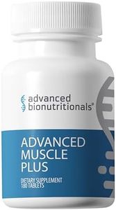 Advanced Bionutritionals Advanced Muscle Plus – Muscle Supplement with Peptide DL185™ (Dileucine) & MyHMB® – Workout Recovery, Amino Acids & HMB Tablets for Men & Women – 30 Servings