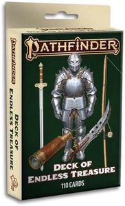 Pathfinder Deck of Endless Treasure (P2) - Magic Item Generator Cards for RPG Games with 100+ Million Combinations