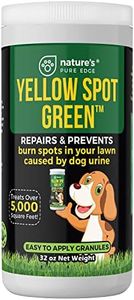 Yellow Spot Green™ Cures Urine Burns and Prevents Yellow Spots in Your Yard. Dog Urine Neutralizer for Lawns. Repair and Protect Grass from Dog Pee. Easy to Use Granules. Large 32 Ounce.