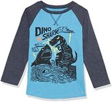 Hatley Boy's Raglan Tee T-Shirt, Di