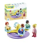 PLAYMOBIL 71324 1.2.3 Number-Merry-Go-Round, Developmental early learning toys for toddlers with rotating wheel , Educational toy, Suitable for children for ages 1.5+