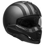 BELL Broozer Helmet (Free Ride Matte Gray/Black - Large)