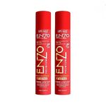 AR WORLD E-Nzo Premium Hair Spray| Curl Enhancing With Flexible Hold, Long Lasting, No Greasy Residue| Fresh And Beautiful |Odour Fregrance Strong | Suitable For All Hair Types| 420Ml| (Pack Of 2)