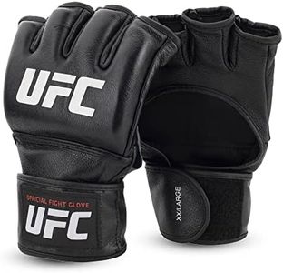 UFC Official Pro Men's Competition Fight Gloves, Men's, Black, Medium