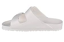 Birkenstock Unisex Adults' Arizona Eva Sandals, White (White 43), 7.5 UK (41 EU)