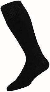 thorlos womens Skx Max Cushion Ski Over the Calf Socks, Black Diamond, Medium