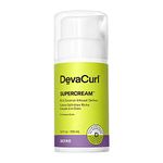 DevaCurl SuperCream Rich Coconut Infused Definer, Curl Defining Cream for Curly, Medium to Coarse Waves and Coils, Anti Frizz Hair Styling Cream, 150mL