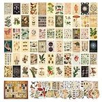 ANERZA 100 PCS Vintage Wall Collage Kit Aesthetic Pictures, Cottagecore Room Decor for Bedroom Aesthetic, Posters for Room Aesthetic, Cute Boho Photo Wall Decor for Teen Girls, Dorm Green Wall Art