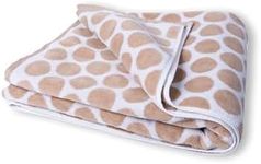 Bennett & Shea Home 100% Cotton Oversized Beach Towel, Extra Large 40 x 70, Luxurious and Extra Soft Towel Set, Plush Beach or Pool Towel, Cuban Sand Daytona Dots