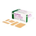 Safety First Aid Group HypaPlast Fabric Plasters, Assorted (100) Sterile Hypoallergenic