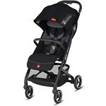 gb Gold Qbit+ All-City stroller, 0-22 kg, from birth to approx. 4 years, black (Velvet Black)