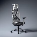 Green Soul Zodiac Superb Office Chair (2025) | Upgraded Cushioned Lumbar | Intelli-Adapt Weight Sensing Recline | in-Built Seat Slider | 5 Year Warranty (White & Grey)