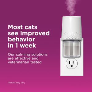 Comfort Zone Cat Calming Diffuser – Stress Relief Plug-In