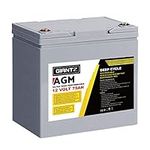 Giantz 75Ah AGM Deep Cycle Battery,