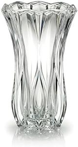 Mikasa Celebrations by Mikasa Blossom Crystal Vase, 12-Inch