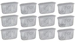 NRP Coffee Water Cartridges Activated Charcoal Filter Compatible for CUISINART Coffeemaker DCC-RWF, Kenmore Drip, Delonghi, Capresso 12-Pack