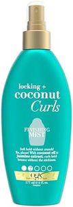 OGX Locking + Coconut Curls Finishing Mist, 6 Fl Oz