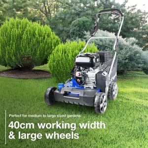 Hyundai Petrol Lawn Scarifier – 400mm Width