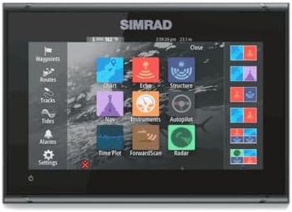Simrad GO9 XSE 9’’ Multifunctional Display with 83/200 Transom Mount Transducer and C-MAP Discover Charts