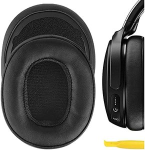 Geekria QuickFit Replacement Ear Pads for Skullcandy Venue Wireless ANC Headphones Ear Cushions, Headset Earpads, Ear Cups Cover Repair Parts (Black)