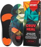 Sport Shock Absorbing Insoles - Athletic Shoe Cushioning Inserts for Men and Women - Ideal for Active Sports Running Training Hiking - Neutral Arch Good for Sneakers Shoes, M