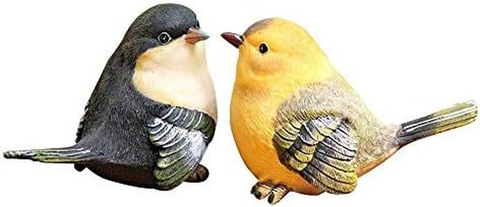 Garden Bird Statue - Funny Sculpture Ornaments Décor - Best Indoor Outdoor Statues Yard Art Figurines for Patio Lawn House