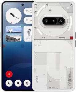 Nothing Phone (3a) 256 GB - Smartphone avec Appareil Photo Frontal 32 MP, Ultra Zoom x30, Charge Rapide 50 W et écran AMOLED Flexible de 6,77" FHD+ - Blanc