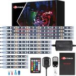 DITRIO 12pcs Underglow RGB LED Stri