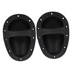 Artibetter 2pcs Speaker Handle Guitar Accessories Cabinet Loudspeaker Accessories Recessed Audio Handles Black Handles Amplifier Speaker Sound Bar Audio Accessories Horn Speakers Abs