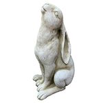 Darthome Ltd Stone Garden Lawn Statue Ornament Sculpture Moongazing Hare Rabbit Animal Large