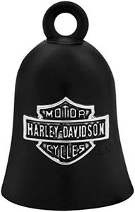 Harley-Davidson Bar & Shield Logo Motorcycle Ride Bell, Black HRB059