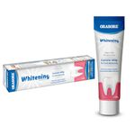 Orasore Whitening Toothpaste 100gm with nHAp & Free Bamboo Brush | Peroxide-Free | Enamel Remineralizer | Natural Extracts to Reduce Sensitivity, Fight Cavities & Remove Gum Diseases (Pack of 2)