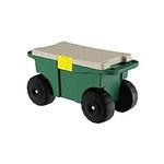 Rolling Garden Cart with Seat - Pla