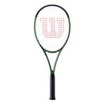 Wilson Blade Team V8 Pre-Strung Performance Racket - Grip Size 2-4 1/4", Metallic Green