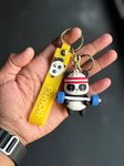 Anime Keychains |Cartoon Keychains| Jumbo Keychains| Big Size Keychains | Keychains for men |Keychains for girls| Keychains for boys| Keychains for kids| Washable (Classic, Gym Panda)