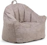 Big Joe Hug Bean Bag Chair, Gray, V