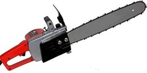 Hetkrishi Electric Chainsaw DT-700, 1400 W, Copper Armature, 16" Guide Bar and Chain, 400 RPM, 405 mm, Automatic Oiler for wood cutting, tree cutting (16 Inch)