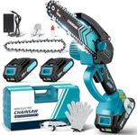 8000mAh Mini Chainsaw Cordless 6 In