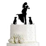 Wedding Cake Topper - Bride Hold Gr