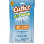 Cutter All Family Mosquito Wipes (HG-95838) (15 wipes)