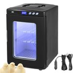 VNIOFSW 25L Reptile Egg Incubator with Temperature Control & LED Lighting for Chameleon, Lizard, Turtle - Scientific Lab Cooling and Heating Thermostat Box, 5°C-60°C