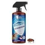 Flea Killer Spray 200ml Cyper RTU - Powerful Flea Spray for the Home, Fast-Acting Flea Treatment for House and Pets - Effective Household Flea Killer, Easy-to-Use Flea Spray for Eggs, Larvae and Fleas