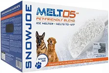 Snow Joe MELT05PET-BOX 5-Lb Premium Pet and Nature Friendly Ice Melter, Fast Acting, Safer on Vegetation, CMA Blended, Works to -12 F, Boxed for Transport, w/Bonus Scoop