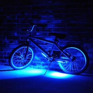 Brightz GoBrightz LED Bike Frame Light, Blue - LED Bike Frame Light for Night Riding - 4 Modes for Flashing or Constant Glow - Fun Safety Light Bike Accessories for Kids, Boys, Girls, Teens & Adults