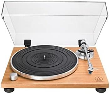 Audio-Technica LPW30TK Manual Belt Drive Wood Base Turntable Teak
